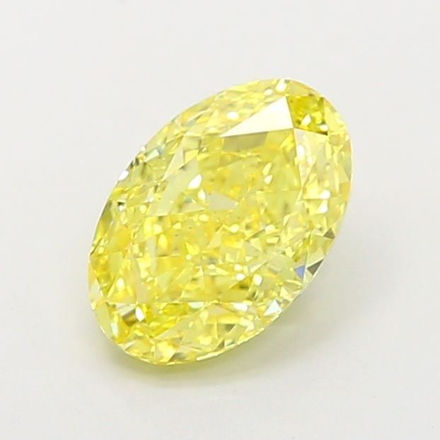 Loose Diamond - OVAL 2.51ct Fancy Vivid Yellow VS2: Loose Diamond - OVAL 2.51ct Fancy Vivid Yellow VS2 Source: This is a real non-mined Diamond that has been grown in a lab Shape: OVAL Carats: 2.51 Color: Fancy Vivid Yellow Certification: IGI Video: