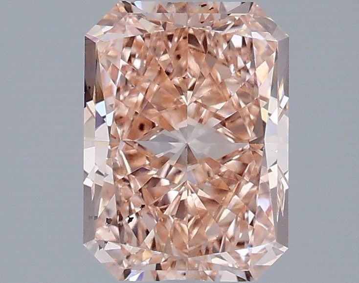 Loose Diamond - RADIANT 2.0ct Fancy Brownish Pink VS2: Loose Diamond - RADIANT 2.0ct Fancy Brownish Pink VS2 Source: This is a real non-mined Diamond that has been grown in a lab Shape: RADIANT Carats: 2.0 Color: Fancy Brownish Pink Certification: IGI Vid