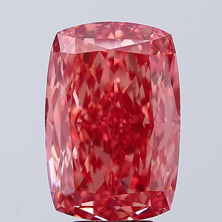 Loose Diamond - CUSHION MODIFIED 7.08ct Fancy Vivid Pink VS1 (1 of 1)