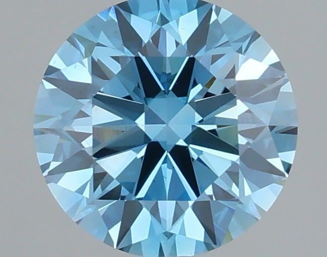 Ideal Loose Diamond - ROUND 1.64ct Fancy Vivid Blue VS1: Ideal Loose Diamond - ROUND 1.64ct Fancy Vivid Blue VS1 Source: This is a real non-mined Diamond that has been grown in a lab Shape: ROUND Carats: 1.64 Color: Fancy Vivid Blue Certification: IGI Video