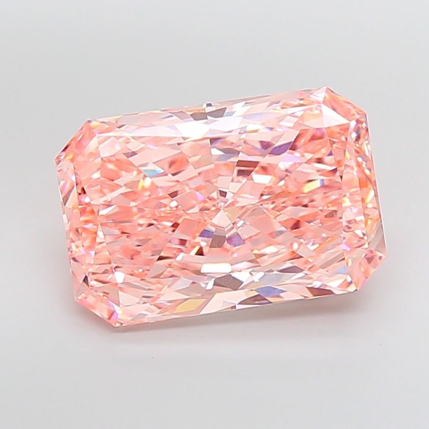 Loose Diamond - RADIANT 13.02ct Fancy Vivid Pink VS1 (1 of 1)
