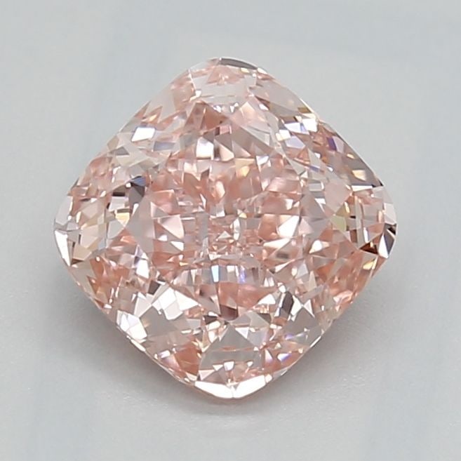 Loose Diamond - CUSHION BRILLIANT 0.93ct Fancy Vivid Pink VS1: Loose Diamond - CUSHION BRILLIANT 0.93ct Fancy Vivid Pink VS1 Source: This is a real non-mined Diamond that has been grown in a lab Shape: CUSHION BRILLIANT Carats: 0.93 Color: Fancy Vivid Pink Certif