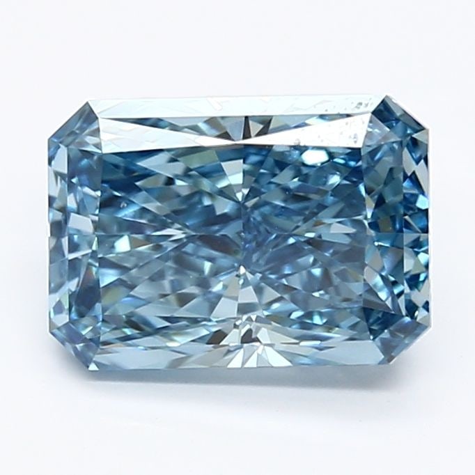 Loose Diamond - RADIANT 1.92ct Fancy Vivid Blue VS1: Loose Diamond - RADIANT 1.92ct Fancy Vivid Blue VS1 Source: This is a real non-mined Diamond that has been grown in a lab Shape: RADIANT Carats: 1.92 Color: Fancy Vivid Blue Certification: IGI Video: