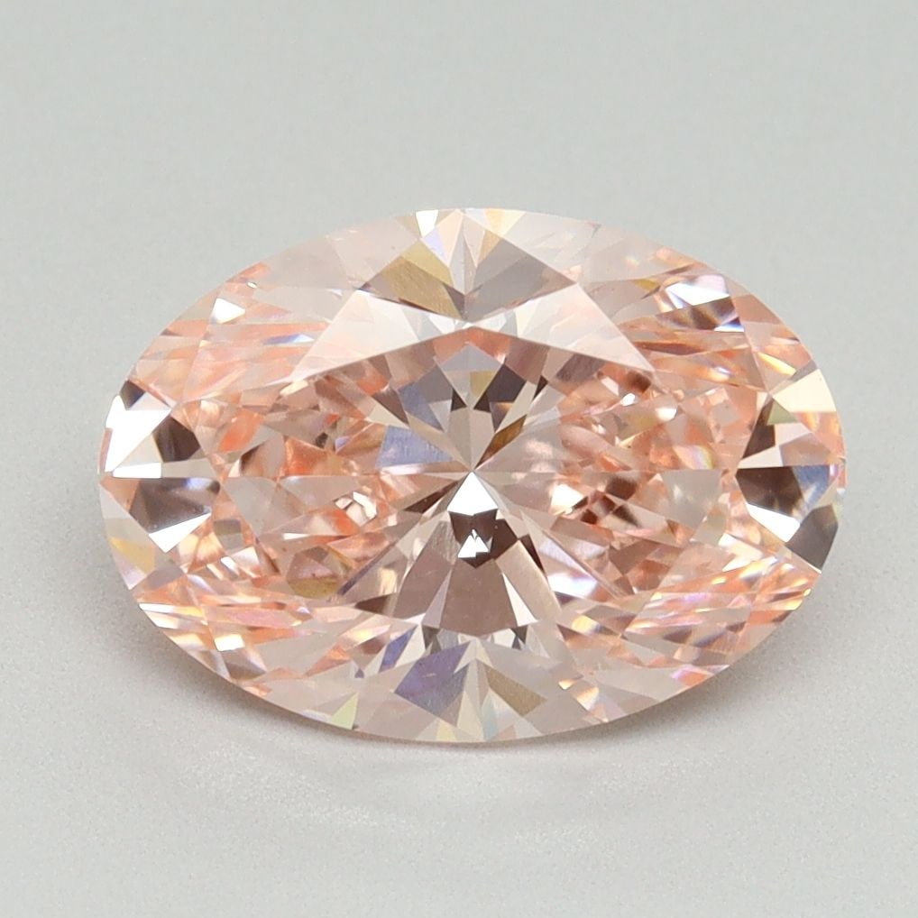 Loose Diamond - OVAL 2.99ct Fancy Vivid Pink VS1: Loose Diamond - OVAL 2.99ct Fancy Vivid Pink VS1 Source: This is a real non-mined Diamond that has been grown in a lab Shape: OVAL Carats: 2.99 Color: Fancy Vivid Pink Certification: IGI Video:
