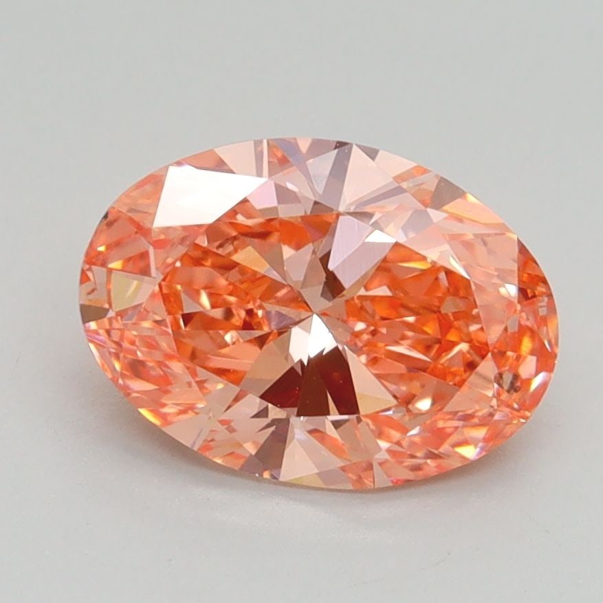 Loose Diamond - OVAL 1.6ct Fancy Vivid Pink VS2: Loose Diamond - OVAL 1.6ct Fancy Vivid Pink VS2 Source: This is a real non-mined Diamond that has been grown in a lab Shape: OVAL Carats: 1.6 Color: Fancy Vivid Pink Certification: IGI Video: