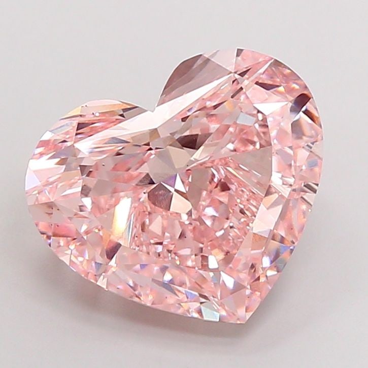 Loose Diamond - HEART 9.03ct Fancy Intense Pink VS2: Loose Diamond - HEART 9.03ct Fancy Intense Pink VS2 Source: This is a real non-mined Diamond that has been grown in a lab Shape: HEART Carats: 9.03 Color: Fancy Intense Pink Certification: IGI Video: