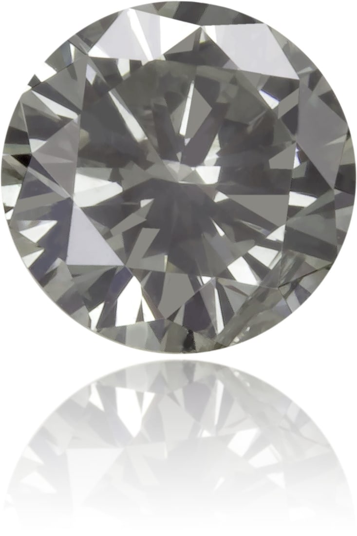 Loose Diamond - ROUND 0.31ct Fancy Gray I2: Loose Diamond - ROUND 0.31ct Fancy Gray I2 Source: Natural Shape: ROUND Carats: 0.31 Color: Fancy Gray Certification: NONE The Diamond Depot Guarantee: All items in this auction are guaranteed to be 1