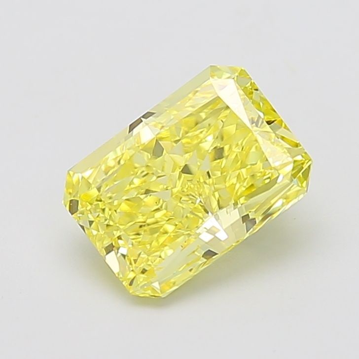Loose Diamond - RADIANT 3.02ct Fancy Vivid Yellow VS2: Loose Diamond - RADIANT 3.02ct Fancy Vivid Yellow VS2 Source: This is a real non-mined Diamond that has been grown in a lab Shape: RADIANT Carats: 3.02 Color: Fancy Vivid Yellow Certification: IGI Vid