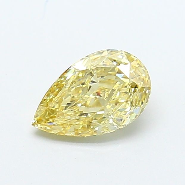 Loose Diamond - PEAR 1.04ct Fancy Yellow VVS2: Loose Diamond - PEAR 1.04ct Fancy Yellow VVS2 Source: This is a real non-mined Diamond that has been grown in a lab Shape: PEAR Carats: 1.04 Color: Fancy Yellow Certification: IGI Video: