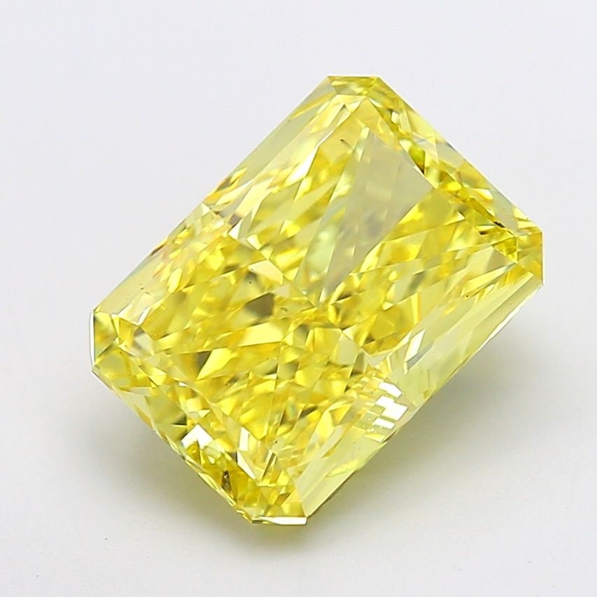 Loose Diamond - RADIANT 7.0ct Fancy Vivid Yellow VS2: Loose Diamond - RADIANT 7.0ct Fancy Vivid Yellow VS2 Source: This is a real non-mined Diamond that has been grown in a lab Shape: RADIANT Carats: 7.0 Color: Fancy Vivid Yellow Certification: IGI Video