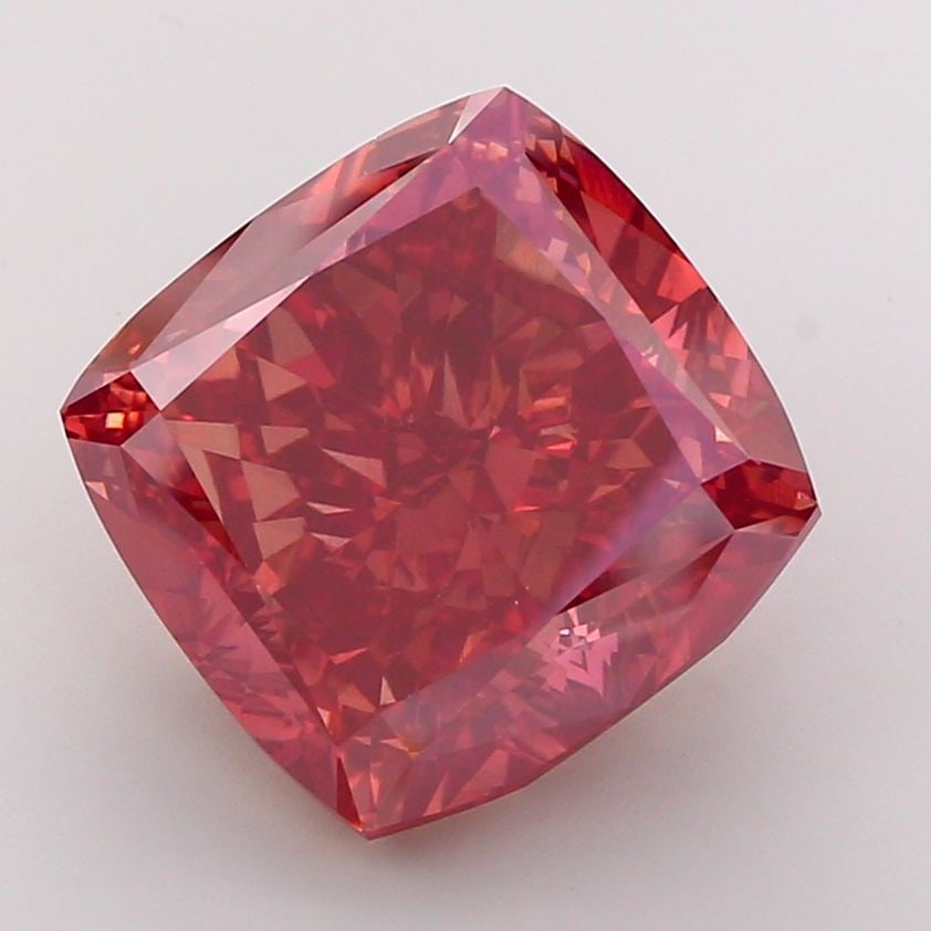 Loose Diamond - CUSHION MODIFIED 25.24ct Fancy Vivid Pink VS1: Loose Diamond - CUSHION MODIFIED 25.24ct Fancy Vivid Pink VS1 Source: This is a real non-mined Diamond that has been grown in a lab Shape: CUSHION MODIFIED Carats: 25.24 Color: Fancy Vivid Pink Certif