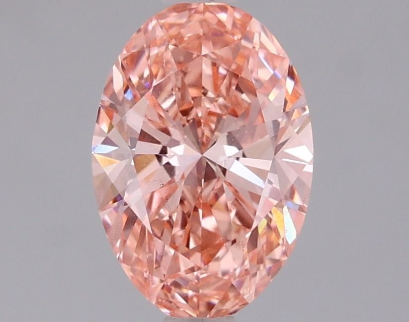Loose Diamond - OVAL 1.06ct Pink VS2: Loose Diamond - OVAL 1.06ct Pink VS2 Source: This is a real non-mined Diamond that has been grown in a lab Shape: OVAL Carats: 1.06 Color: Pink Certification: NONE Video: