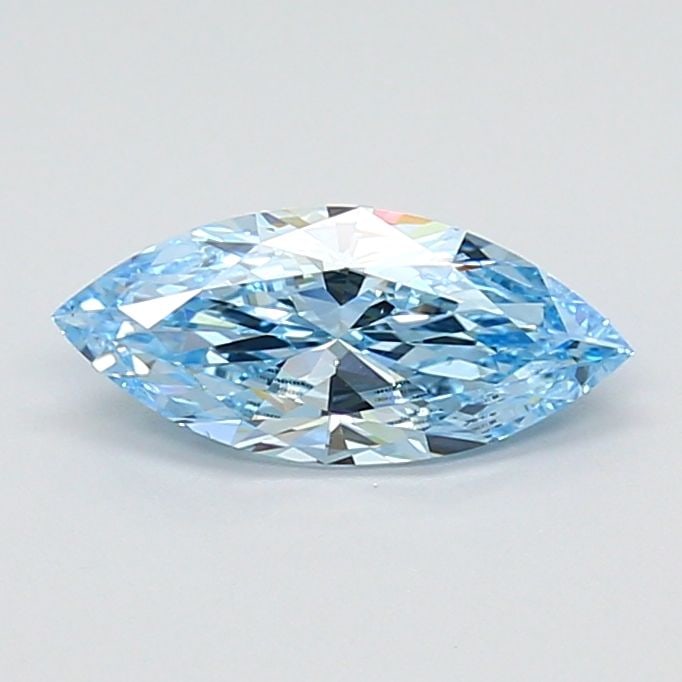 Loose Diamond - MARQUISE 1.0ct Fancy Intense Blue VS2: Loose Diamond - MARQUISE 1.0ct Fancy Intense Blue VS2 Source: This is a real non-mined Diamond that has been grown in a lab Shape: MARQUISE Carats: 1.0 Color: Fancy Intense Blue Certification: IGI