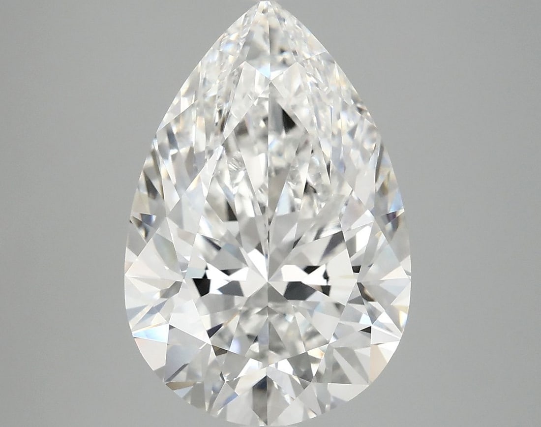 Loose Diamond - PEAR 4.8ct E VVS2: Loose Diamond - PEAR 4.8ct E VVS2 Source: This is a real non-mined Diamond that has been grown in a lab Shape: PEAR Carats: 4.8 Color: E Clarity: VVS2 Certification: IGI Video: