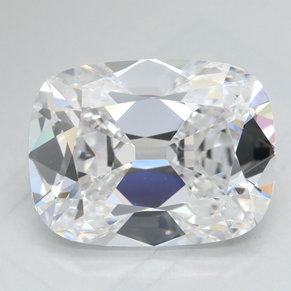 Loose Diamond - CUSHION MODIFIED 2.36ct D IF: Loose Diamond - CUSHION MODIFIED 2.36ct D IF Source: This is a real non-mined Diamond that has been grown in a lab Shape: CUSHION MODIFIED Carats: 2.36 Color: D Clarity: IF Certification: IGI Video: