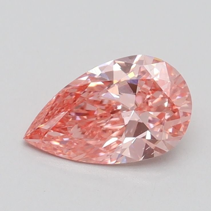 Loose Diamond - PEAR 0.7ct Fancy Vivid Pink VS2: Loose Diamond - PEAR 0.7ct Fancy Vivid Pink VS2 Source: This is a real non-mined Diamond that has been grown in a lab Shape: PEAR Carats: 0.7 Color: Fancy Vivid Pink Certification: IGI Video: