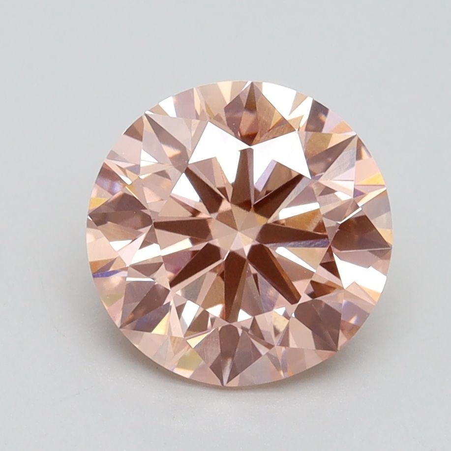 Ideal Loose Diamond - ROUND 2.2ct Fancy Intense Pink VS1: Ideal Loose Diamond - ROUND 2.2ct Fancy Intense Pink VS1 Source: This is a real non-mined Diamond that has been grown in a lab Shape: ROUND Carats: 2.2 Color: Fancy Intense Pink Certification: IGI Vid
