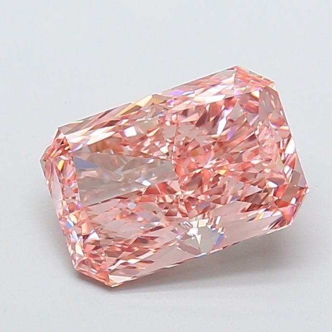 Loose Diamond - ASSCHER 5.03ct Fancy Intense Pink VS1: Loose Diamond - ASSCHER 5.03ct Fancy Intense Pink VS1 Source: This is a real non-mined Diamond that has been grown in a lab Shape: ASSCHER Carats: 5.03 Color: Fancy Intense Pink Certification: IGI