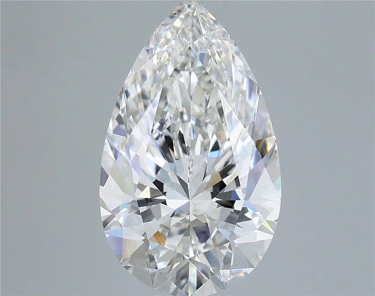 Loose Diamond - PEAR 5.06ct F VVS2: Loose Diamond - PEAR 5.06ct F VVS2 Source: This is a real non-mined Diamond that has been grown in a lab Shape: PEAR Carats: 5.06 Color: F Clarity: VVS2 Certification: IGI Video: Video Link The