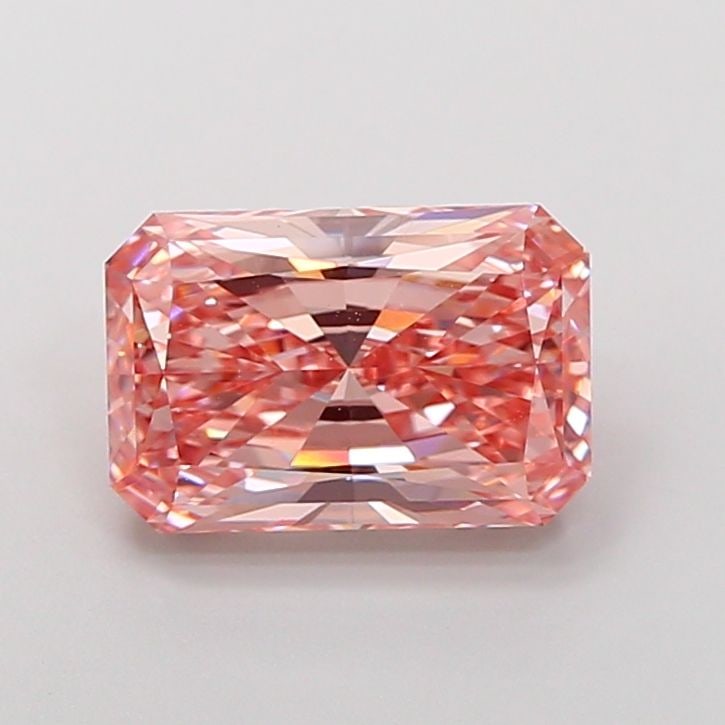 Loose Diamond - RADIANT 4.02ct Fancy Vivid Pink VVS2: Loose Diamond - RADIANT 4.02ct Fancy Vivid Pink VVS2 Source: This is a real non-mined Diamond that has been grown in a lab Shape: RADIANT Carats: 4.02 Color: Fancy Vivid Pink Certification: IGI
