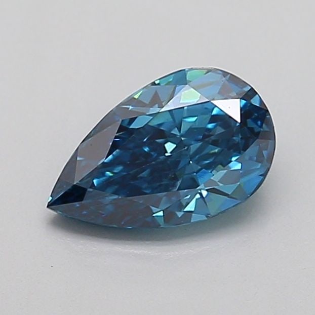 Loose Diamond - PEAR 0.82ct Fancy Vivid Blue VS1 (1 of 1)