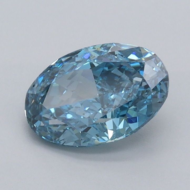 Loose Diamond - OVAL 1.03ct Fancy Vivid Blue VS1: Loose Diamond - OVAL 1.03ct Fancy Vivid Blue VS1 Source: This is a real non-mined Diamond that has been grown in a lab Shape: OVAL Carats: 1.03 Color: Fancy Vivid Blue Certification: IGI Video:
