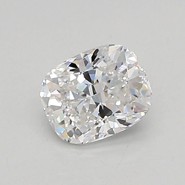 Loose Diamond - CUSHION MODIFIED 0.54ct D VVS2: Loose Diamond - CUSHION MODIFIED 0.54ct D VVS2 Source: This is a real non-mined Diamond that has been grown in a lab Shape: CUSHION MODIFIED Carats: 0.54 Color: D Clarity: VVS2 Certification: IGI Vide