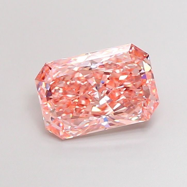 Loose Diamond - RADIANT 4.0ct Fancy Intense Pink VS1: Loose Diamond - RADIANT 4.0ct Fancy Intense Pink VS1 Source: This is a real non-mined Diamond that has been grown in a lab Shape: RADIANT Carats: 4.0 Color: Fancy Intense Pink Certification: IGI Video