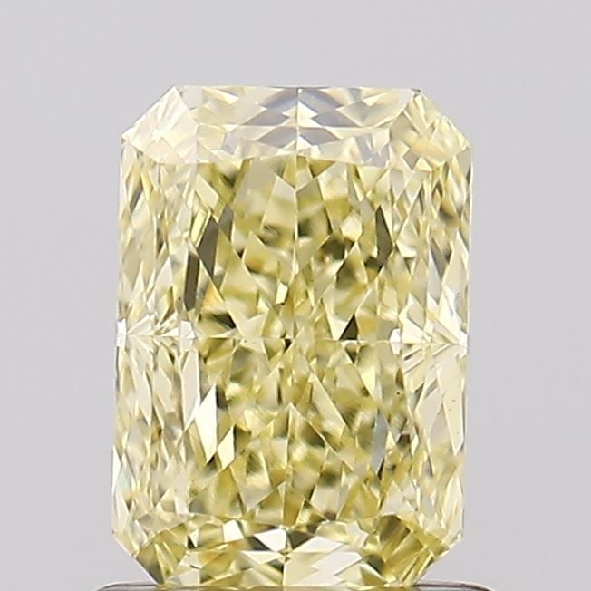 Loose Diamond - RADIANT 1.07ct Fancy Yellow VS1: Loose Diamond - RADIANT 1.07ct Fancy Yellow VS1 Source: This is a real non-mined Diamond that has been grown in a lab Shape: RADIANT Carats: 1.07 Color: Fancy Yellow Certification: IGI The Diamond Dep