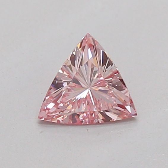 Loose Diamond - TRIANGULAR 0.19ct Fancy Intense Pink VVS2: Loose Diamond - TRIANGULAR 0.19ct Fancy Intense Pink VVS2 Source: This is a real non-mined Diamond that has been grown in a lab Shape: TRIANGULAR Carats: 0.19 Color: Fancy Intense Pink Certification: 