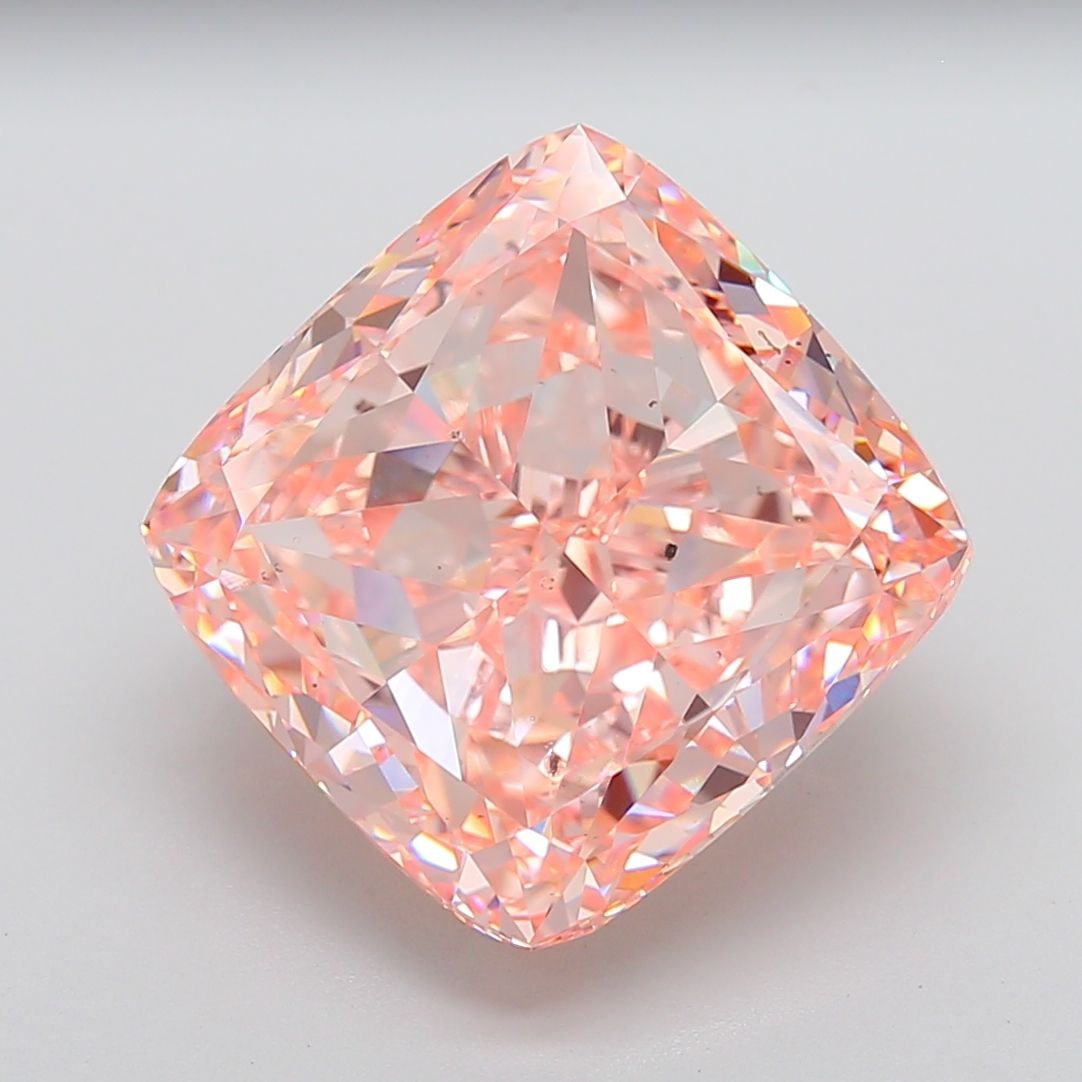Loose Diamond - CUSHION MODIFIED 20.05ct Fancy Intense Pink SI1: Loose Diamond - CUSHION MODIFIED 20.05ct Fancy Intense Pink SI1 Source: This is a real non-mined Diamond that has been grown in a lab Shape: CUSHION MODIFIED Carats: 20.05 Color: Fancy Intense Pink Ce
