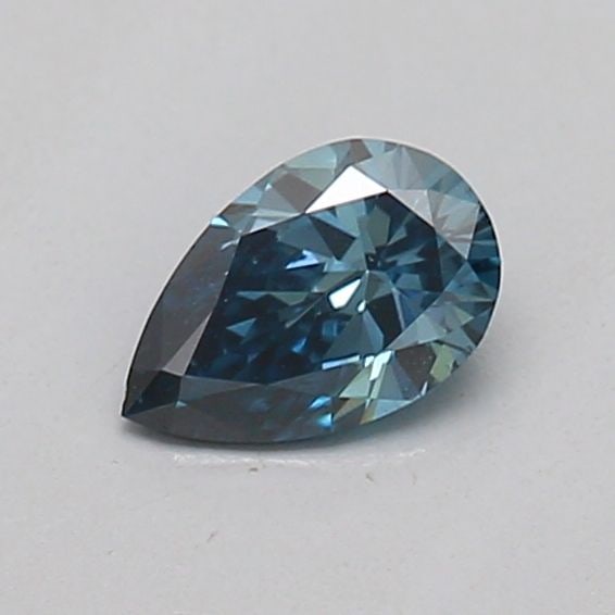 Loose Diamond - PEAR 0.19ct Fancy Deep Blue VS2: Loose Diamond - PEAR 0.19ct Fancy Deep Blue VS2 Source: This is a real non-mined Diamond that has been grown in a lab Shape: PEAR Carats: 0.19 Color: Fancy Deep Blue Certification: IGI Video: