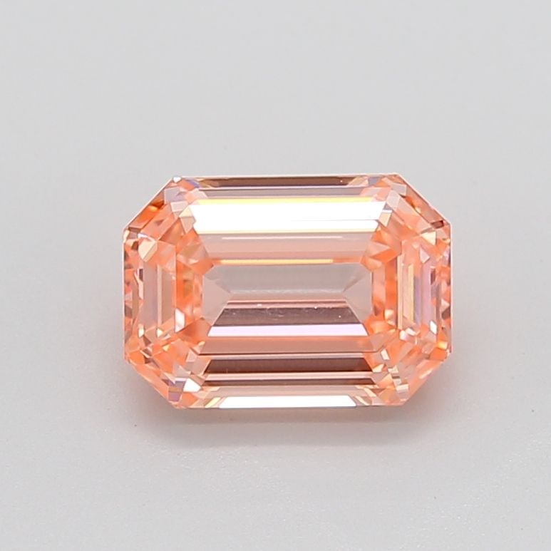 Loose Diamond - EMERALD 3.01ct Fancy Vivid Pink VS1: Loose Diamond - EMERALD 3.01ct Fancy Vivid Pink VS1 Source: This is a real non-mined Diamond that has been grown in a lab Shape: EMERALD Carats: 3.01 Color: Fancy Vivid Pink Certification: IGI Video: