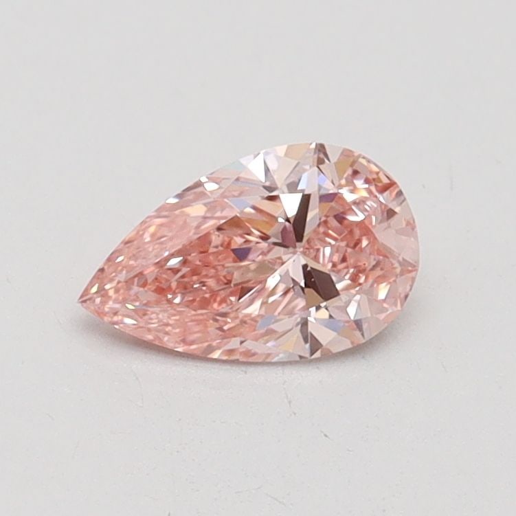 Loose Diamond - PEAR 0.43ct Fancy Intense Pink VS2: Loose Diamond - PEAR 0.43ct Fancy Intense Pink VS2 Source: This is a real non-mined Diamond that has been grown in a lab Shape: PEAR Carats: 0.43 Color: Fancy Intense Pink Certification: IGI Video: