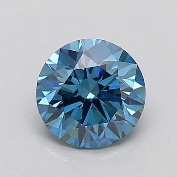 Loose Diamond - ROUND 0.75ct Fancy Vivid Blue VS1: Loose Diamond - ROUND 0.75ct Fancy Vivid Blue VS1 Source: This is a real non-mined Diamond that has been grown in a lab Shape: ROUND Carats: 0.75 Color: Fancy Vivid Blue Certification: IGI The Diamond