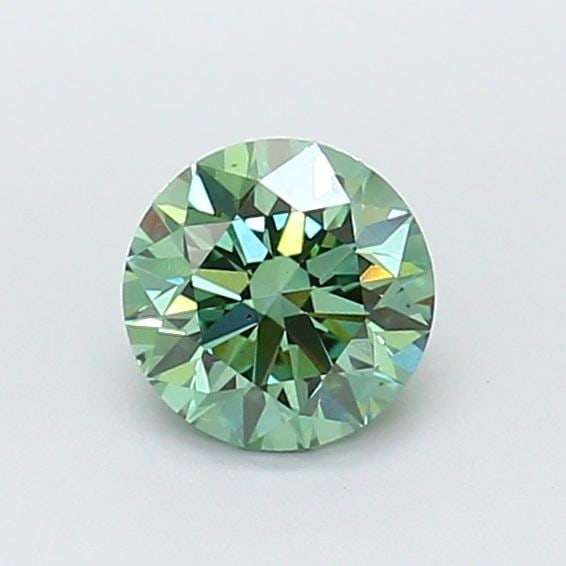 Loose Diamond - ROUND 1.01ct Fancy Vivid Green SI1: Loose Diamond - ROUND 1.01ct Fancy Vivid Green SI1 Source: This is a real non-mined Diamond that has been grown in a lab Shape: ROUND Carats: 1.01 Color: Fancy Vivid Green Certification: IGI Video: