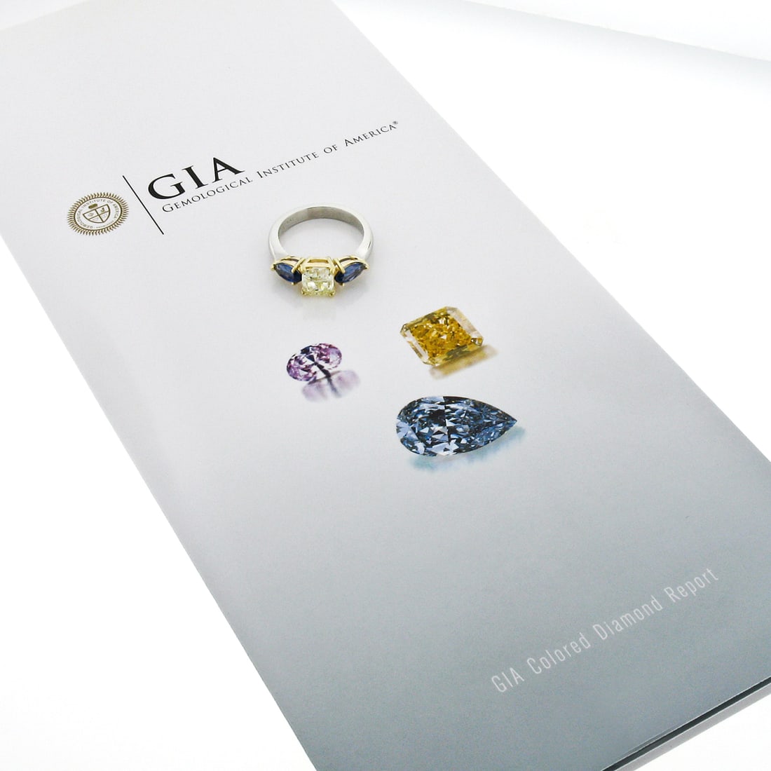 GIA Certified 2.61ct Fancy Yellow Diamond Marquise Sapphire Engagement Ring (1 of 10)