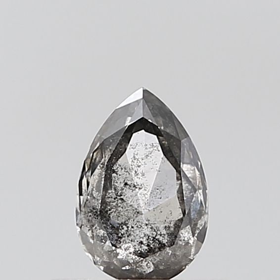 Loose Diamond - PEAR 0.45ct Salt and Pepper I2: Loose Diamond - PEAR 0.45ct Salt and Pepper I2 Source: This is a real non-mined Diamond that has been grown in a lab Shape: PEAR Carats: 0.45 Color: Salt and Pepper Certification: NONE Video: