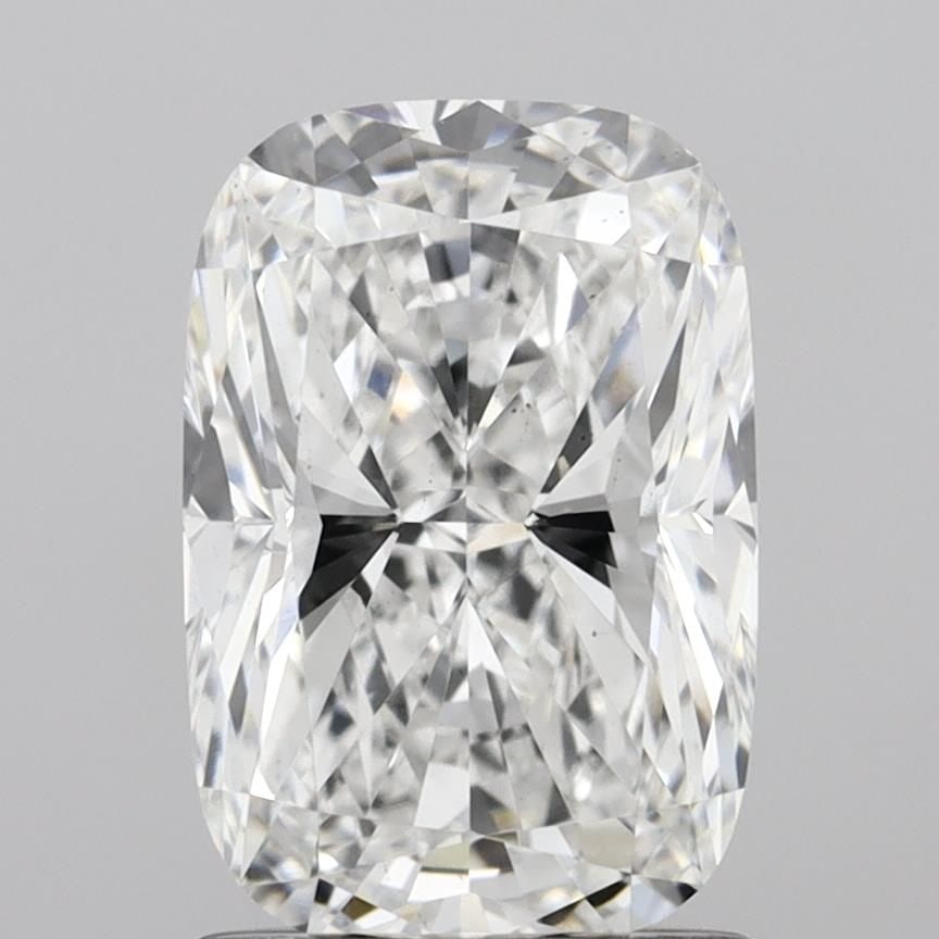 Loose Diamond - CUSHION MODIFIED 1.58ct E VS1: Loose Diamond - CUSHION MODIFIED 1.58ct E VS1 Source: This is a real non-mined Diamond that has been grown in a lab Shape: CUSHION MODIFIED Carats: 1.58 Color: E Clarity: VS1 Certification: IGI Video: