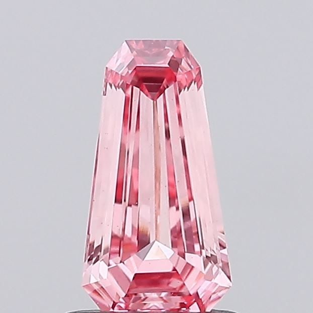 Loose Diamond - HEXAGONAL 0.67ct Fancy Vivid Pink VS1: Loose Diamond - HEXAGONAL 0.67ct Fancy Vivid Pink VS1 Source: This is a real non-mined Diamond that has been grown in a lab Shape: HEXAGONAL Carats: 0.67 Color: Fancy Vivid Pink Certification: NONE Vi