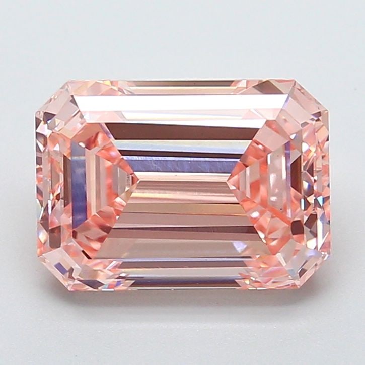 Loose Diamond - EMERALD 5.05ct Fancy Intense Pink VS1: Loose Diamond - EMERALD 5.05ct Fancy Intense Pink VS1 Source: This is a real non-mined Diamond that has been grown in a lab Shape: EMERALD Carats: 5.05 Color: Fancy Intense Pink Certification: IGI
