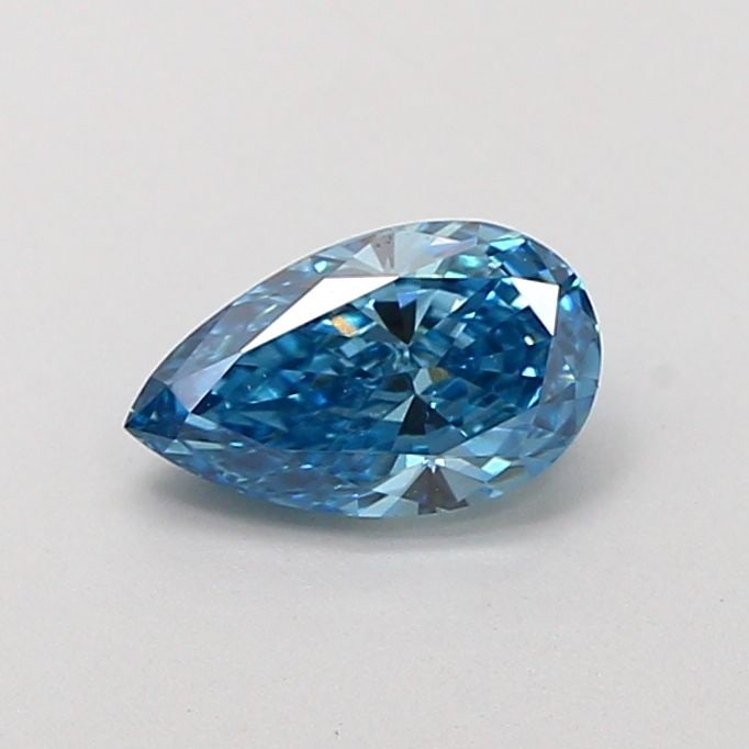 Loose Diamond - PEAR 0.62ct Fancy Vivid Blue VS2: Loose Diamond - PEAR 0.62ct Fancy Vivid Blue VS2 Source: This is a real non-mined Diamond that has been grown in a lab Shape: PEAR Carats: 0.62 Color: Fancy Vivid Blue Certification: IGI Video: Video