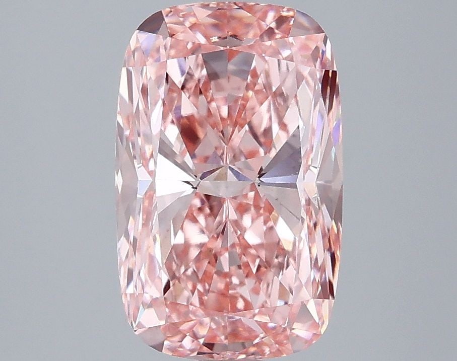 Loose Diamond - CUSHION MODIFIED 2.78ct Fancy Vivid Pink VS1: Loose Diamond - CUSHION MODIFIED 2.78ct Fancy Vivid Pink VS1 Source: This is a real non-mined Diamond that has been grown in a lab Shape: CUSHION MODIFIED Carats: 2.78 Color: Fancy Vivid Pink Certific