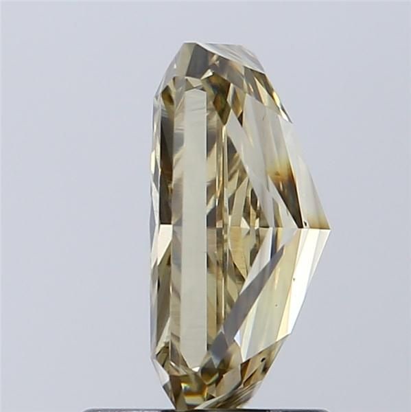 Loose Diamond - RADIANT 1.75ct Fancy Gray Yellow VS2: Loose Diamond - RADIANT 1.75ct Fancy Gray Yellow VS2 Source: This is a real non-mined Diamond that has been grown in a lab Shape: RADIANT Carats: 1.75 Color: Fancy Gray Yellow Certification: IGI Video
