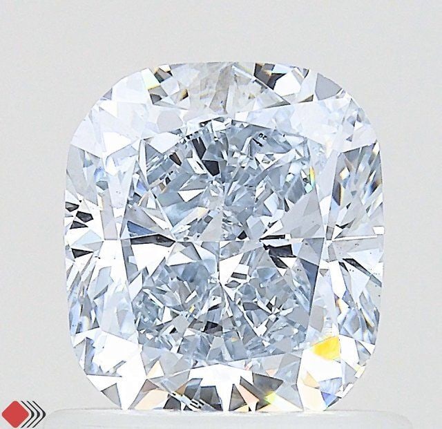 Loose Diamond - CUSHION MODIFIED 1.05ct Fancy Light Blue VS2: Loose Diamond - CUSHION MODIFIED 1.05ct Fancy Light Blue VS2 Source: This is a real non-mined Diamond that has been grown in a lab Shape: CUSHION MODIFIED Carats: 1.05 Color: Fancy Light Blue Certific