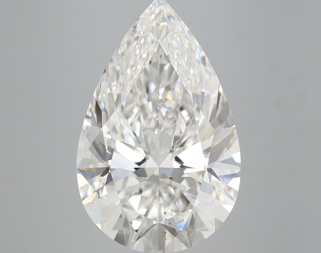 Loose Diamond - PEAR 5.76ct F VS2: Loose Diamond - PEAR 5.76ct F VS2 Source: This is a real non-mined Diamond that has been grown in a lab Shape: PEAR Carats: 5.76 Color: F Clarity: VS2 Certification: GIA Video: Video Link The Diamond