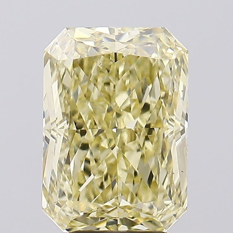 Loose Diamond - RADIANT 5.04ct Fancy Yellow VS1: Loose Diamond - RADIANT 5.04ct Fancy Yellow VS1 Source: This is a real non-mined Diamond that has been grown in a lab Shape: RADIANT Carats: 5.04 Color: Fancy Yellow Certification: IGI Video: