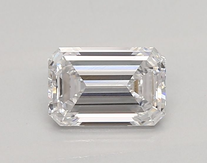 Loose Diamond - EMERALD 0.73ct D VVS1: Loose Diamond - EMERALD 0.73ct D VVS1 Source: This is a real non-mined Diamond that has been grown in a lab Shape: EMERALD Carats: 0.73 Color: D Clarity: VVS1 Certification: IGI Video: