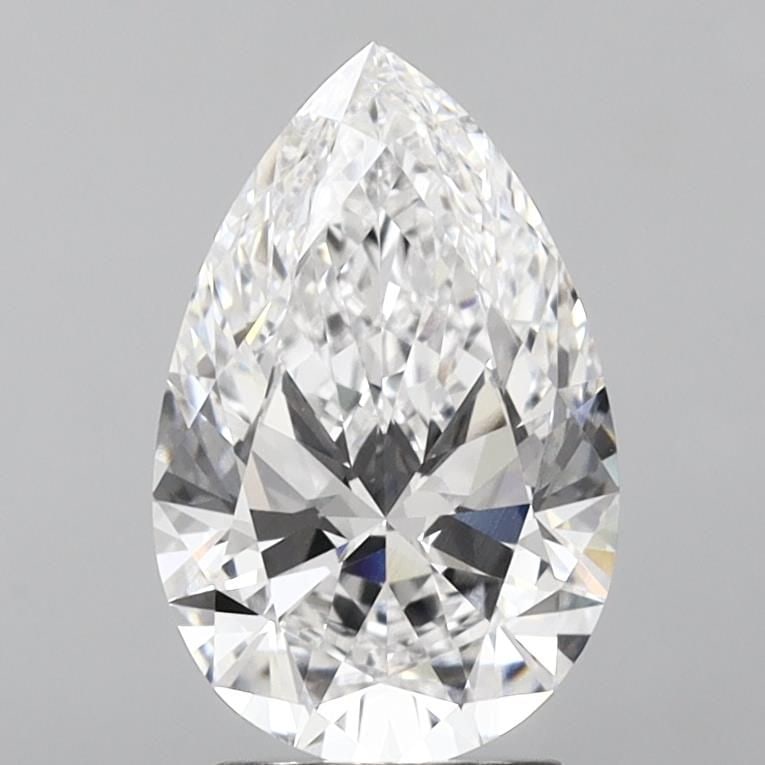 Loose Diamond - PEAR 3.3ct D VVS2: Loose Diamond - PEAR 3.3ct D VVS2 Source: This is a real non-mined Diamond that has been grown in a lab Shape: PEAR Carats: 3.3 Color: D Clarity: VVS2 Certification: IGI Video:
