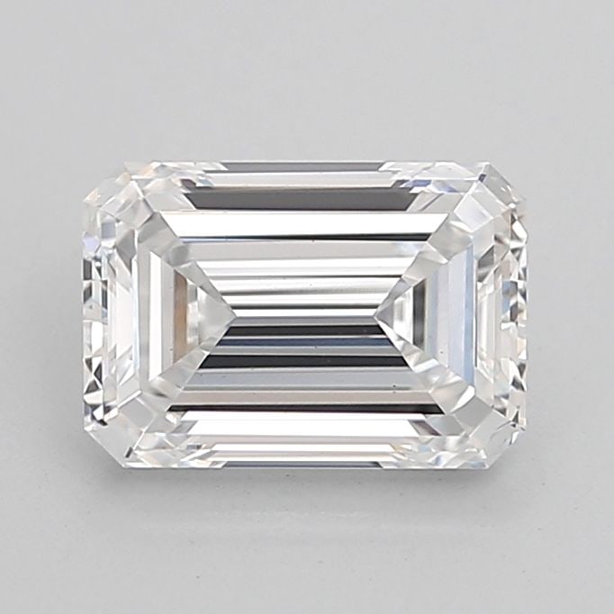 Loose Diamond - EMERALD 2.08ct D VS1: Loose Diamond - EMERALD 2.08ct D VS1 Source: This is a real non-mined Diamond that has been grown in a lab Shape: EMERALD Carats: 2.08 Color: D Clarity: VS1 Certification: IGI Video: